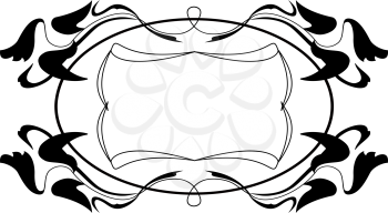 Lines, Scrolls and Swirls Isolated in Black Vector - for Page Decor, Borders, Letters, Invitations, Cards, Logo or Menu
