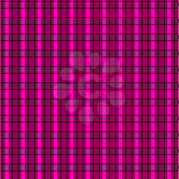 Seamless pink plaid  pattern. Endless texture abstract geometric ornament background.