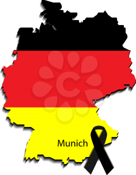 breaking news design. Germany recent events. Last news in country. Map and flag of germany. Can be used as banner of last news for web sites, tv etc.