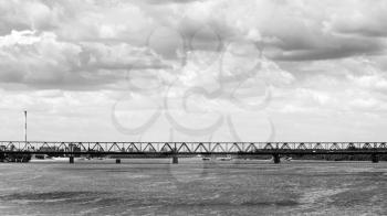 Bridge On The River In Belgrade Serbia