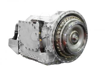 automatic transmission for heavy truck isolated