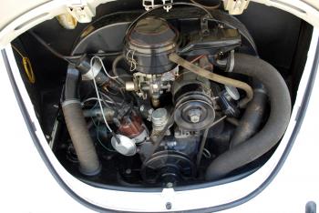 vintage car engine