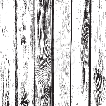 Wooden planks vector texture. Old wood grain textured background. Grunge board vintage, floor or table illustration