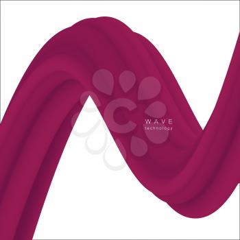 Abstract Creative Wave. Vector Design Illustration.
