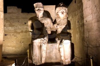 Statues of other Egypt. With the temple monuments megaliths