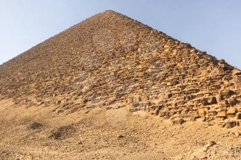 Pyramids of giza. Great pyramids of Egypt. The seventh wonder of the world. Ancient megaliths