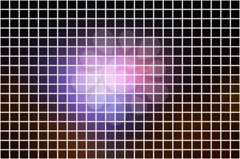 Purple brown black abstract vector square tiles over white mosaic background