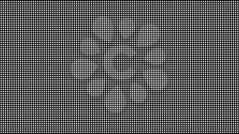Dot RGB Background Vector. Television. Grunge Halftone. Pigment Closely. Black And White Dot Screen. Illustration
