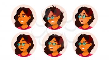 Avatar Icon Woman Vector. User Person. Trendy Image. Flat Cartoon Character Illustration