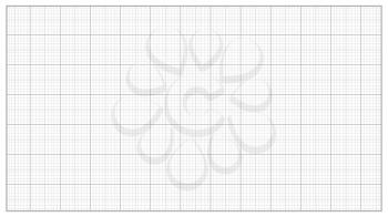 Millimeter Paper Vector. Grey. Graphing Paper For Engineering, Education, Drawing Projects. Graph Grid Paper Measure