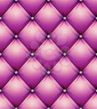 Quilted Pattern Vector. Squares Decorative Background Abstract Soft Texture. Vector