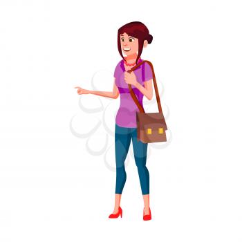 pretty woman choosing cake in bakery shop cartoon vector. pretty woman choosing cake in bakery shop character. isolated flat cartoon illustration