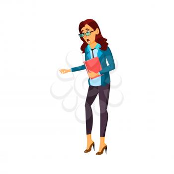 shocked woman dropping coffee cup on floor cartoon vector. shocked woman dropping coffee cup on floor character. isolated flat cartoon illustration