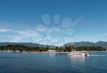 Paddle Steamer near Coral Harbour Vancouver