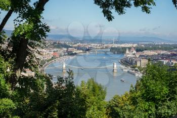 View of the River Danube in Budapest