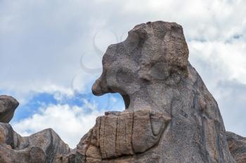 Rock Face at Capo Testa Sardinia