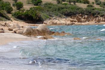 Beach near Tanca Manna Cannigione Sardinia