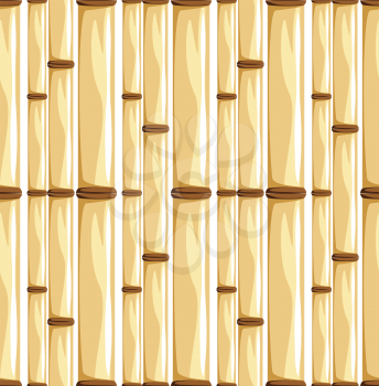 Asian jungle plant bamboo stems pattern design background.