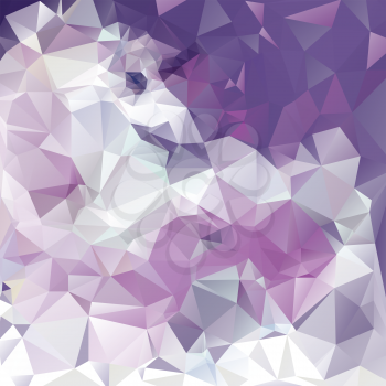 Abstract pink, purple and gray geometric background.