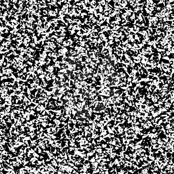 White noise black and white seamless pattern
