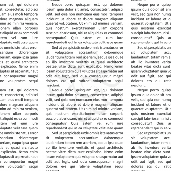 A lot of latin text on white, abstract seamless pattern