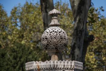 Turkish Ottoman style antique  fountain in view