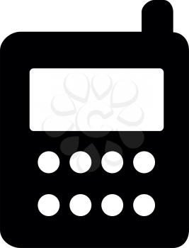 Phone icon  vector illustration isolated icon black color vector illustration isolated