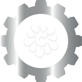 Gear it is color icon . Simple style .