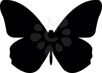 Butterfly  it is the black color icon .