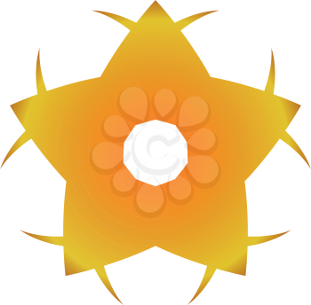 Flower  it is icon . Simple style .