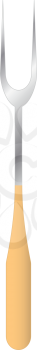 Large Fork icon . It is flat style