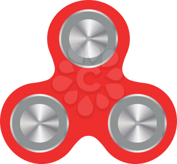 Hand spinner icon . It is flat style