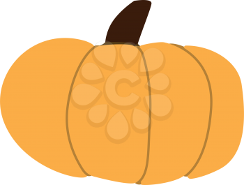 Pumpkin icon . Different color . Simple style .