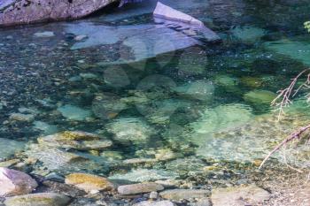 A view of a celar pool in Denny Creek in Washington State.