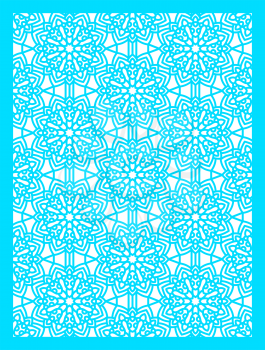 Square Pattern panel for laser cutting with mandalas. Kirigami filigree pattern frame. For wedding invitation, envelope, baby shower, postcards. Suitable for printing, engraving, metal, wood.