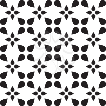 Universal vector black and white seamless pattern tiling . Monochrome geometric ornaments. Texture for scrapbooking, wrapping paper, textiles,