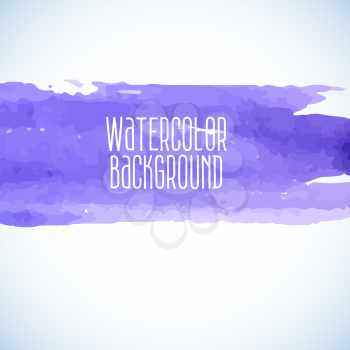 Watercolor abstract background with space for text - vector