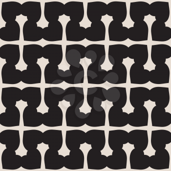 Universal vector black and white seamless pattern (tiling). Monochrome geometric ornaments. Texture for scrapbooking, wrapping paper, textiles, home decor, skins smartphones backgrounds cards, website, web page, textile wallpapers, surface design, fashion.