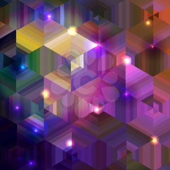 Abstract geometric background with place for your text.
