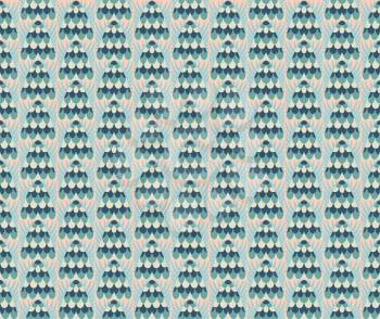 Scottish Thistle Onopordum acanthium. Eryngium planum Blue Sea Holly Vector seamless decorative pattern. Art Nouveau floral texture. Suitable for cosmetics, medical packaging, labels, fabrics, prints