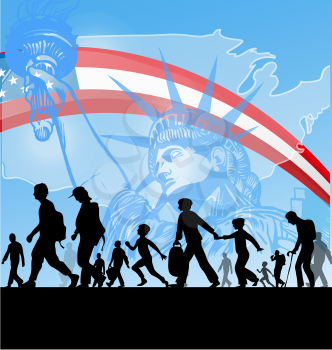 
american people immigration background