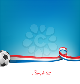 france background with soccer ball