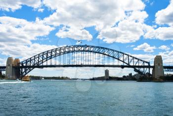 skyline with Harbour bridge , Sydney Australia