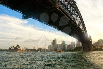 vision  under the Harbour bridge , Sydney Australia