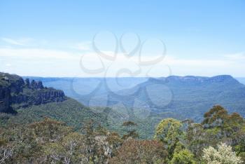 famous Blue Mountains, NSW Australia
