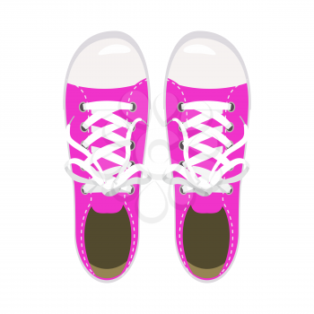 Sports shoes, gym shoes, keds pink colors