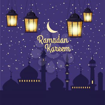 Ramadan Kareem holiday islam, mosques minaret