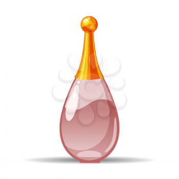 Perfume bottls icon vector illustration. Eau de parfum. Eau de toilette. cologne, toilet water, care of the body