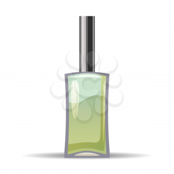 Perfume bottls icon vector illustration. Eau de parfum
