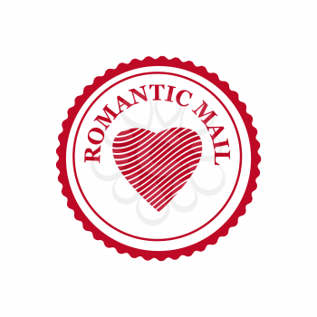 Valentine s Day and Wedding Romantic postage stamp